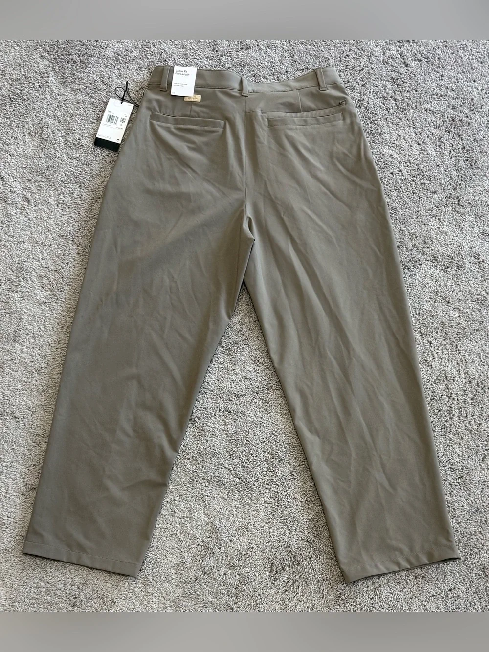 Jordan Sport Golf Pants Loose Fit Full Length Olive Gray HV4769-040 Mens Size 32